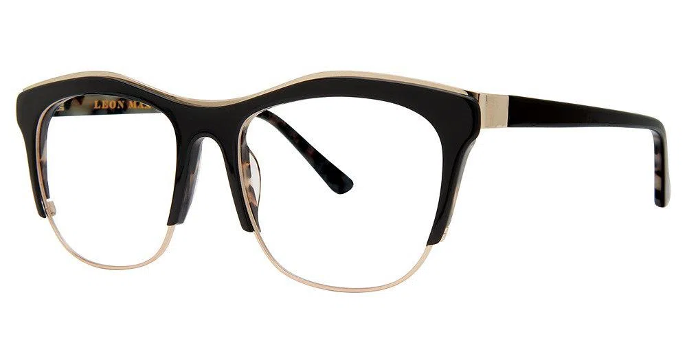 Leon Max LM6035 Eyeglasses - Black/gold